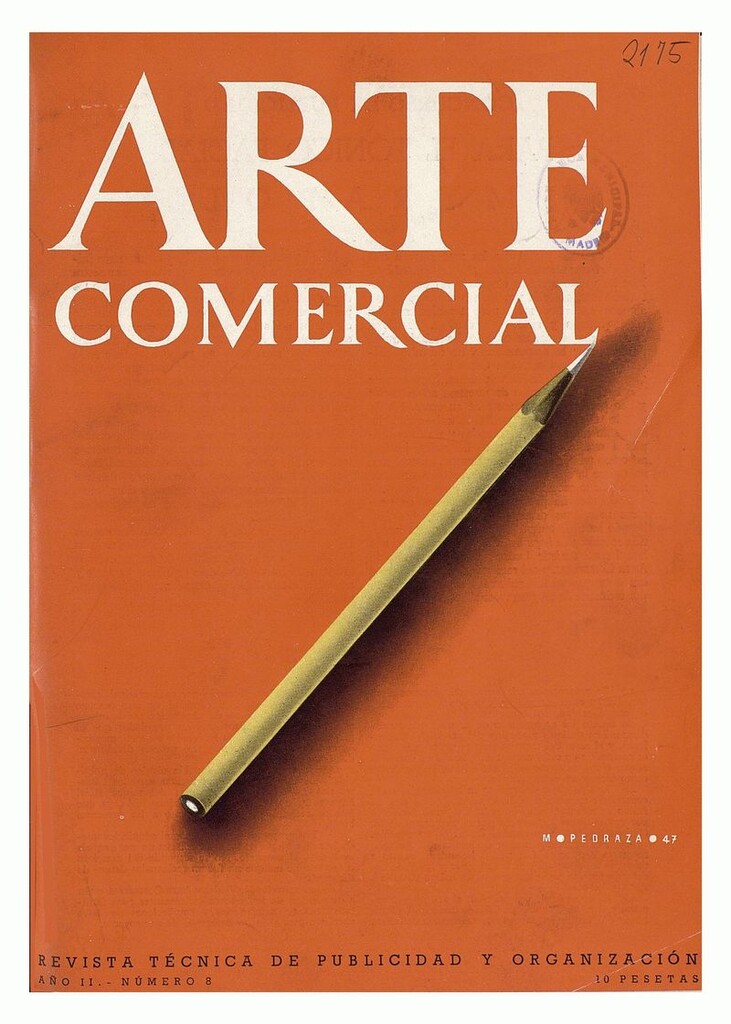 Miniatura de Arte Comercial. Revista técnica de publicidad y organización nº 8