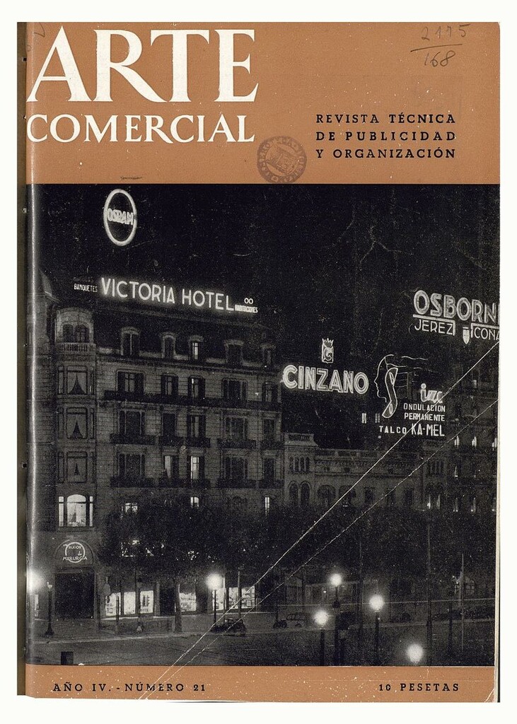 Miniatura de Arte Comercial. Revista técnica de publicidad y organización nº 21