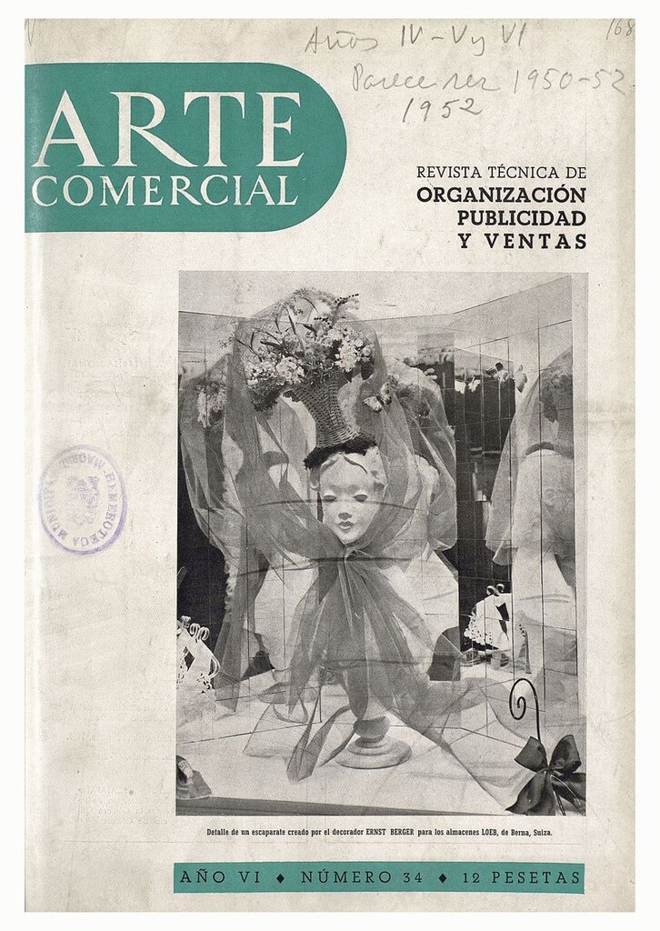 Miniatura de Arte Comercial. Revista técnica de publicidad y organización nº 34