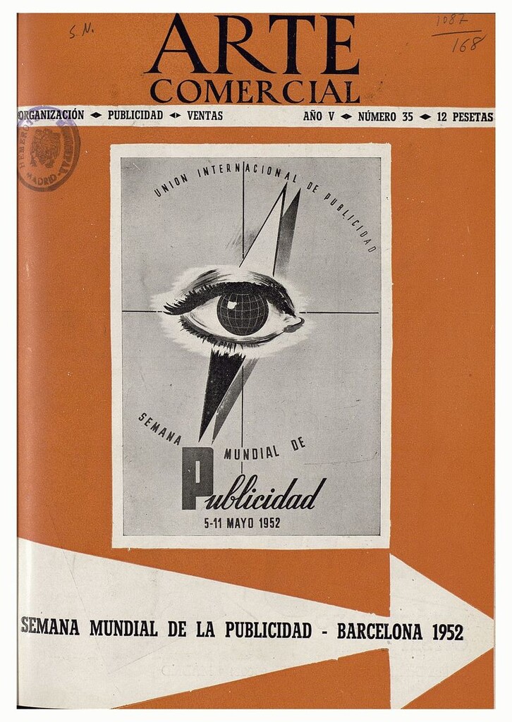 Miniatura de Arte Comercial. Revista técnica de publicidad y organización nº 35