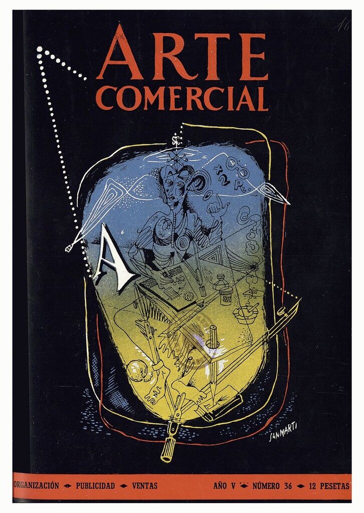 Miniatura de Arte Comercial. Revista técnica de publicidad y organización nº 36
