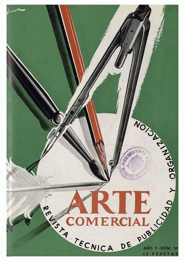 Miniatura de Arte Comercial. Revista técnica de publicidad y organización nº 37