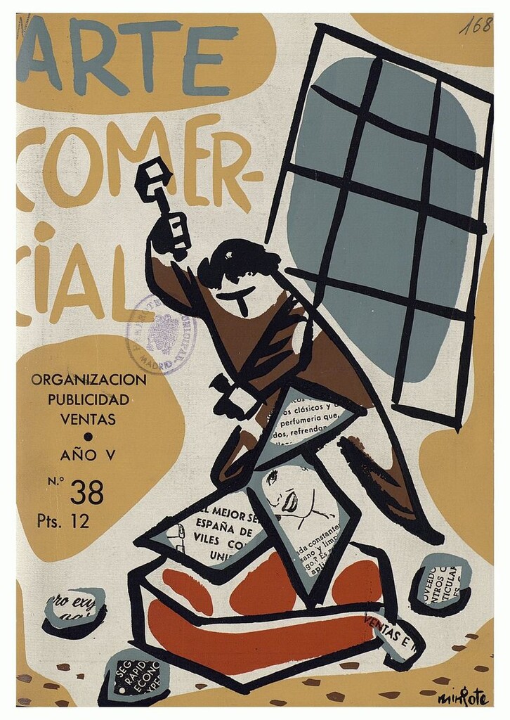 Miniatura de Arte Comercial. Revista técnica de publicidad y organización nº 38