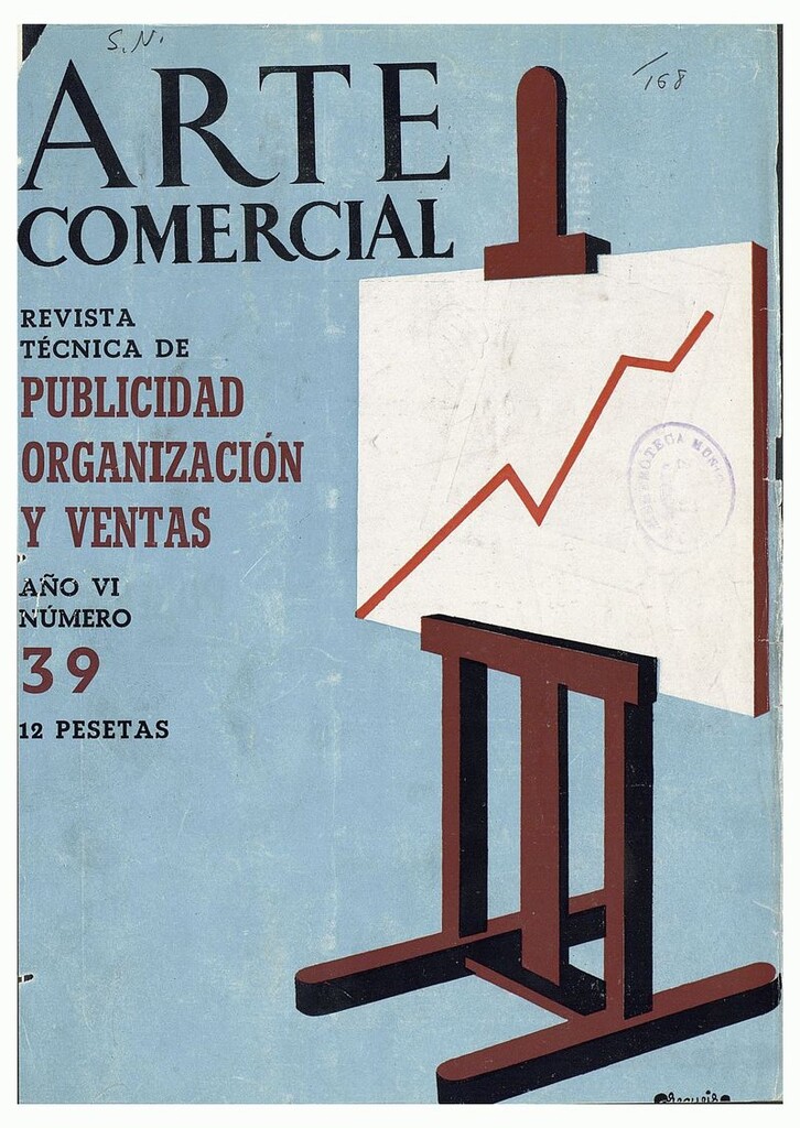 Miniatura de Arte Comercial. Revista técnica de publicidad y organización nº 39