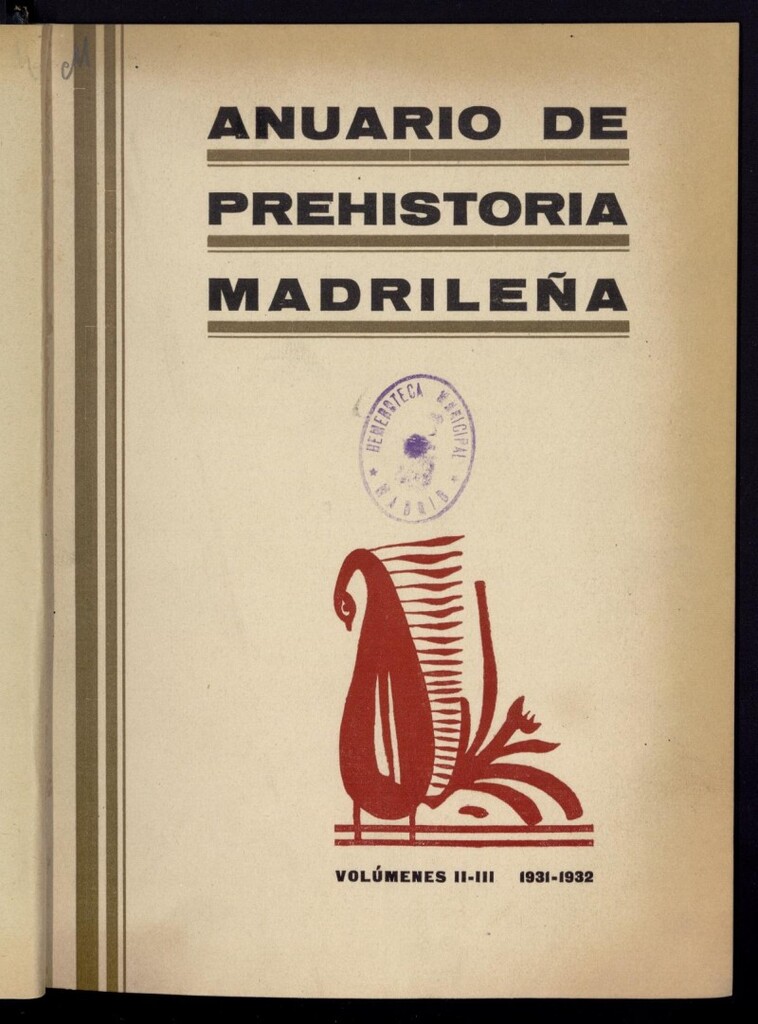 Miniatura de Anuario de Prehistoria Madrileña. Volumen II-III, 1931-1932