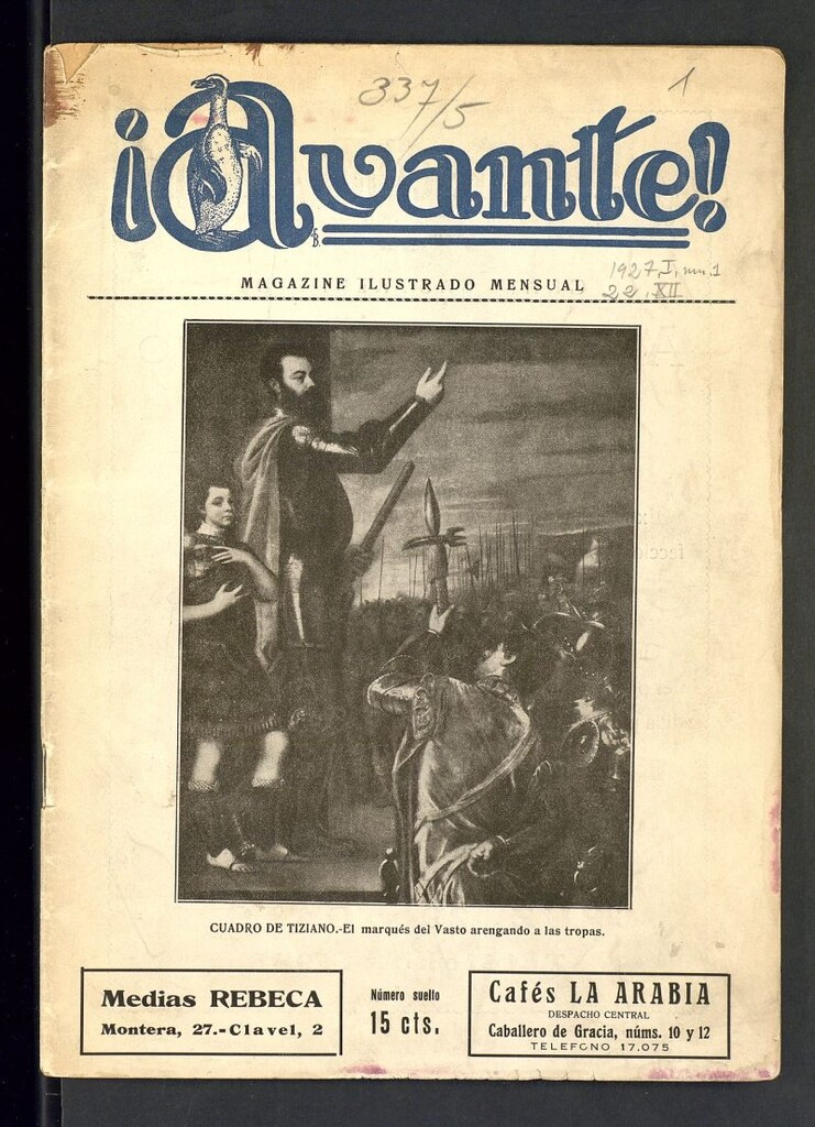 Miniatura de Avante: magazine ilustrado del 22 de diciembre de 1927, nº 1