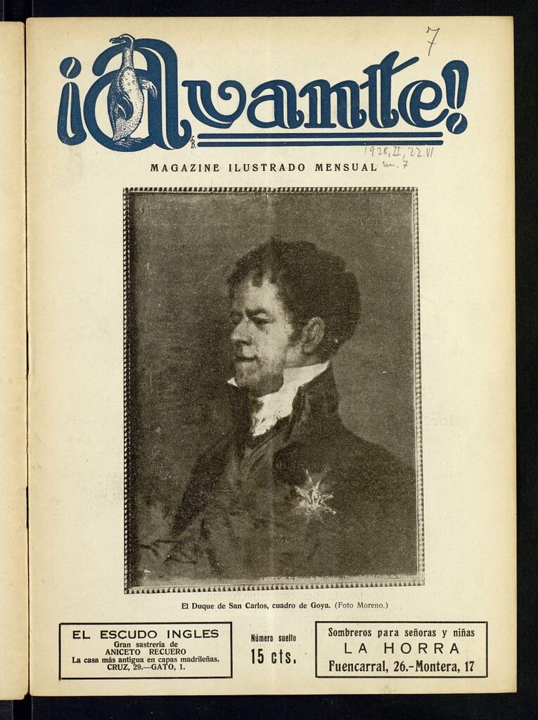 Miniatura de Avante: magazine ilustrado del 22 de junio de 1928, nº 7