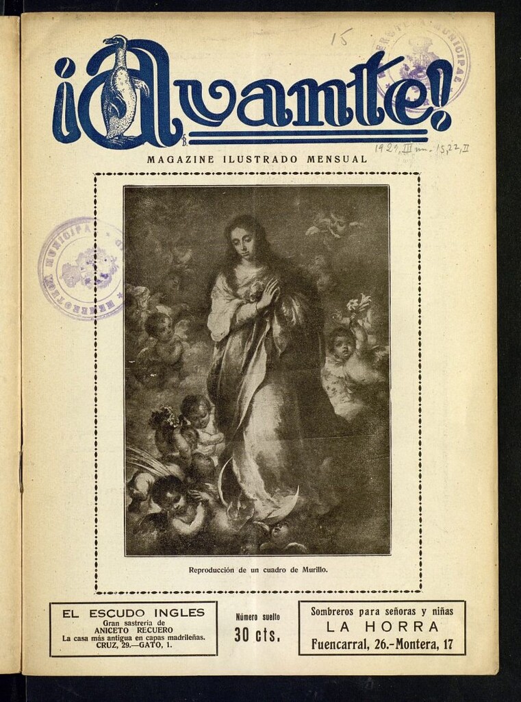Miniatura de Avante: magazine ilustrado del 22 de febrero de 1929, nº 15