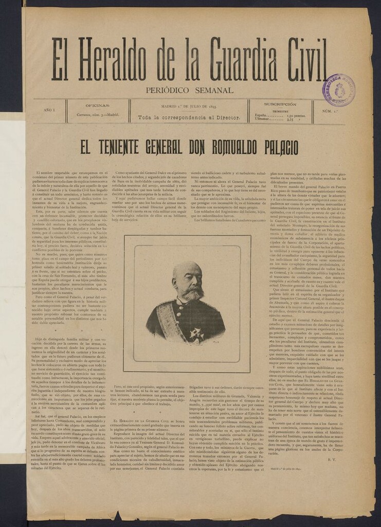 Miniatura de Heraldo de la Guardia Civil
