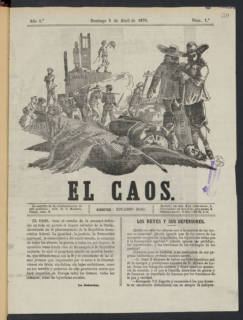 Miniatura de El Caos: confusión semanal