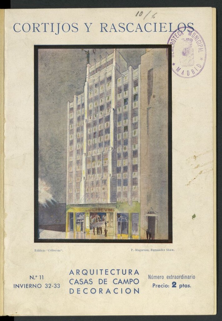 Miniatura de Cortijos y Rascacielos: casas de campo, arquitectura, decoración. N. 11. Invierno de 1932-1933