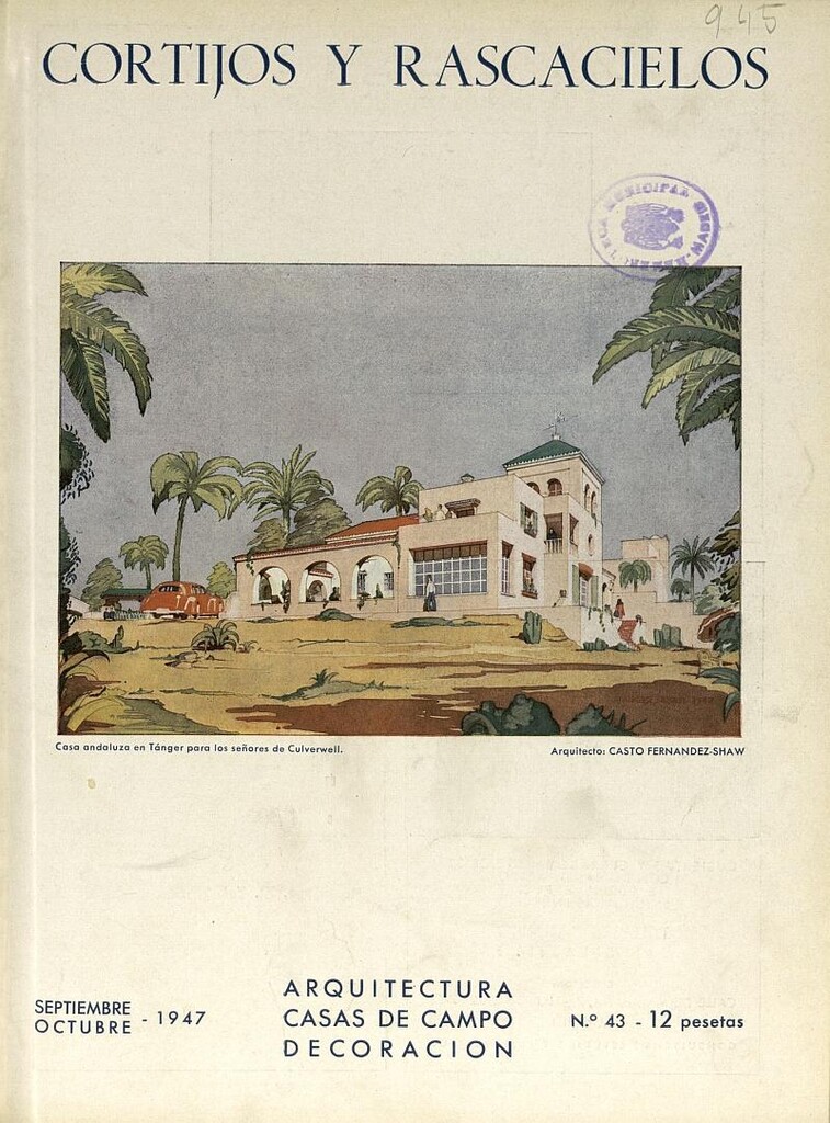 Miniatura de Cortijos y Rascacielos: casas de campo, arquitectura, decoración. N. 43. Septiembre-Octubre 1947