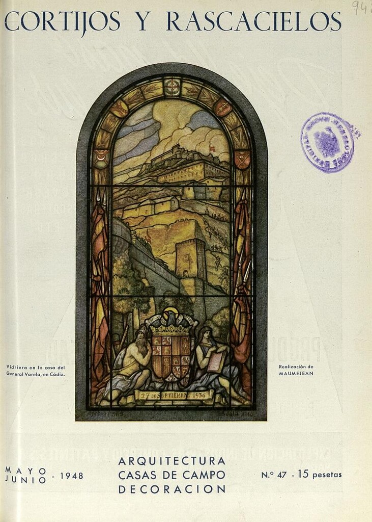 Miniatura de Cortijos y Rascacielos: casas de campo, arquitectura, decoración. N. 47. Mayo-Junio 1948