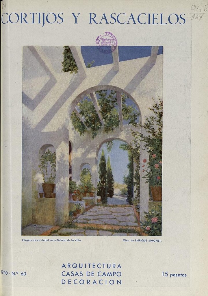 Miniatura de Cortijos y Rascacielos: casas de campo, arquitectura, decoración. N. 60
