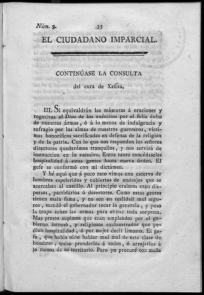 Miniatura de El Ciudadano Imparcial. N. 5