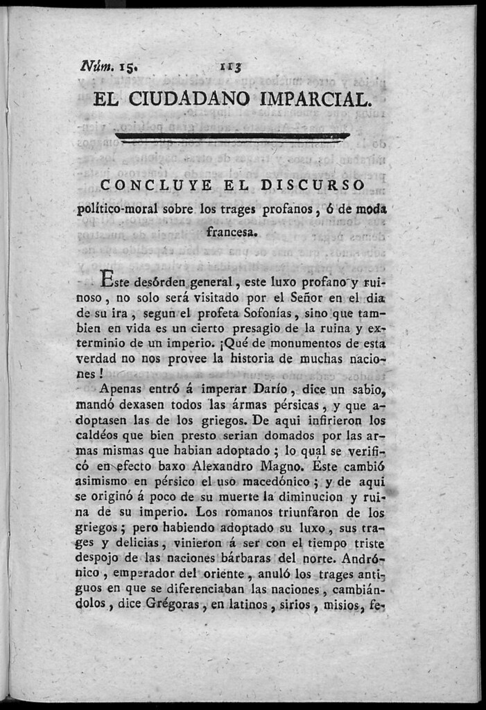 Miniatura de El Ciudadano Imparcial. N. 15