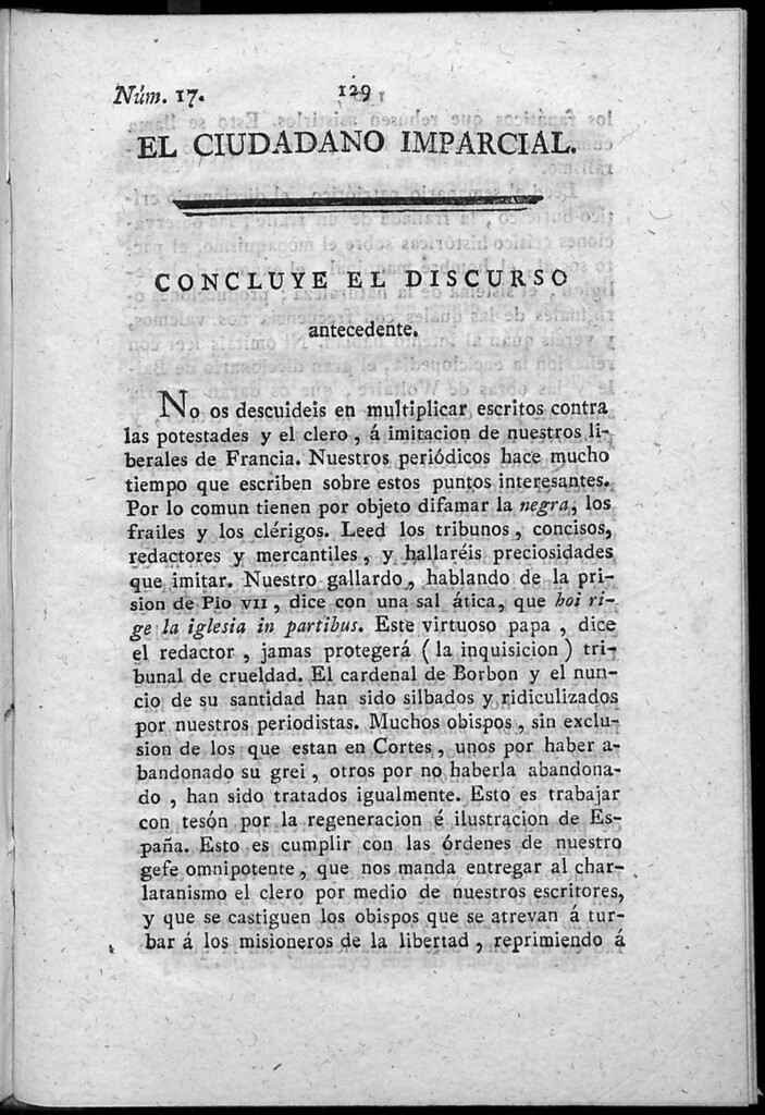 Miniatura de El Ciudadano Imparcial. N. 17