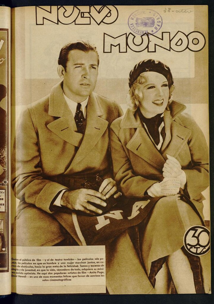Miniatura de El Nuevo Mundo del 28 de octubre de 1932