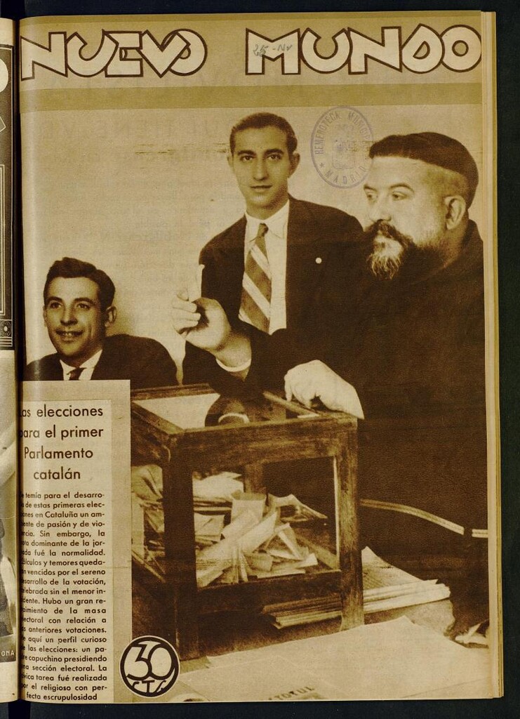 Miniatura de El Nuevo Mundo del 25 de noviembre de 1932