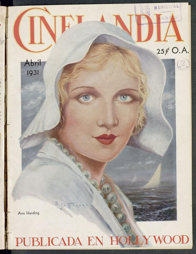 Miniatura de Cinelandia y Films : La Mejor Revista Cinematográfica. Abril 1931