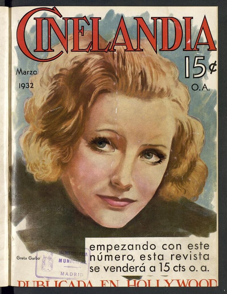 Miniatura de Cinelandia y Films : La Mejor Revista Cinematográfica. Marzo 1932
