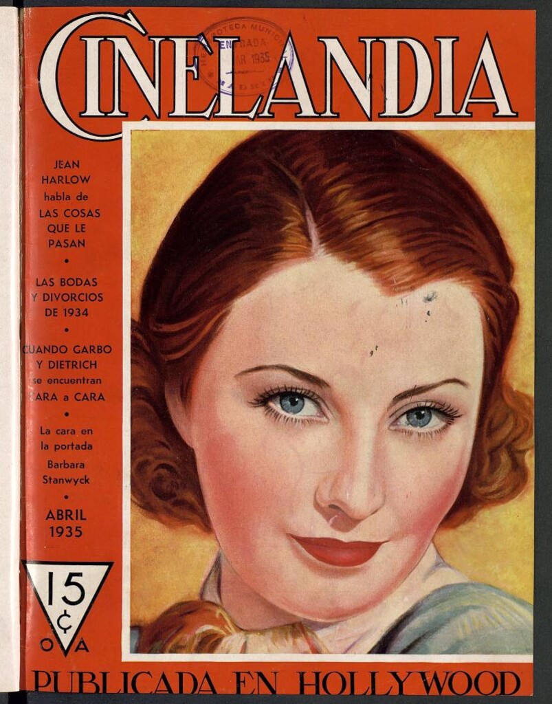 Miniatura de Cinelandia y Films : La Mejor Revista Cinematográfica. Abril 1935