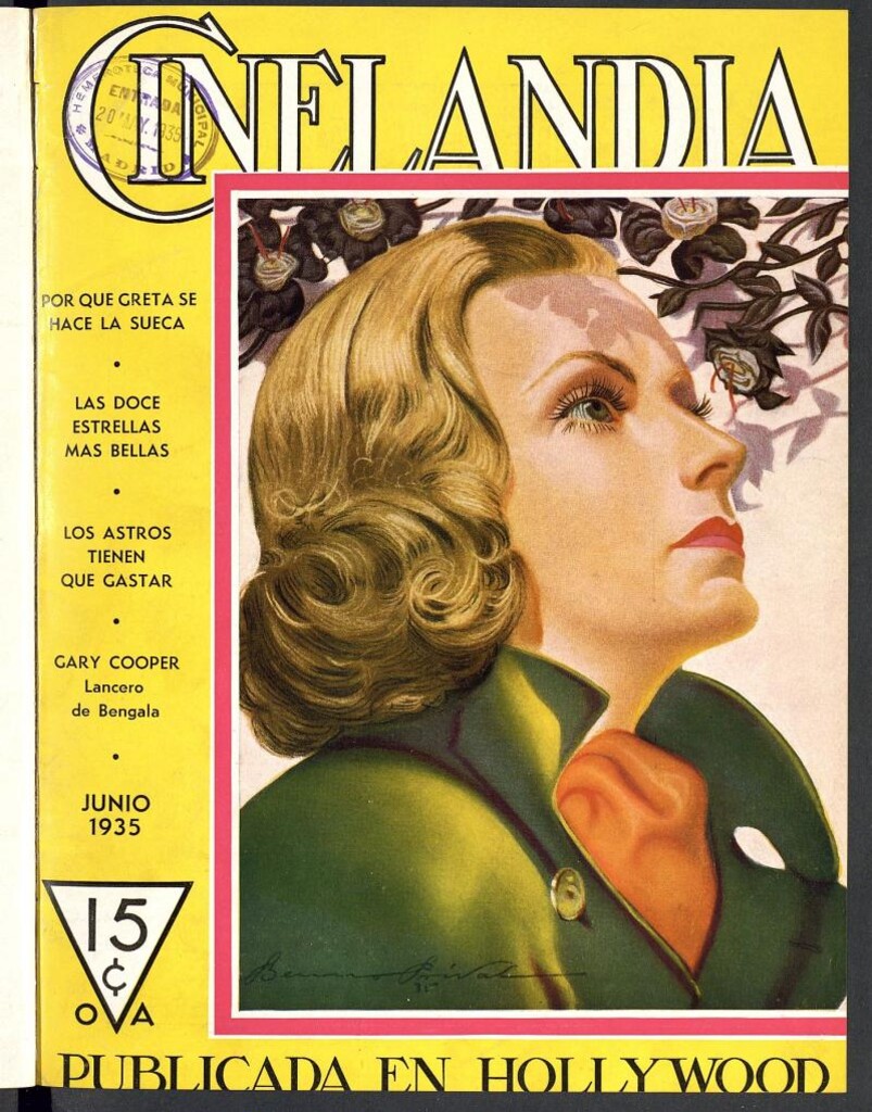 Miniatura de Cinelandia y Films : La Mejor Revista Cinematográfica. Junio 1935
