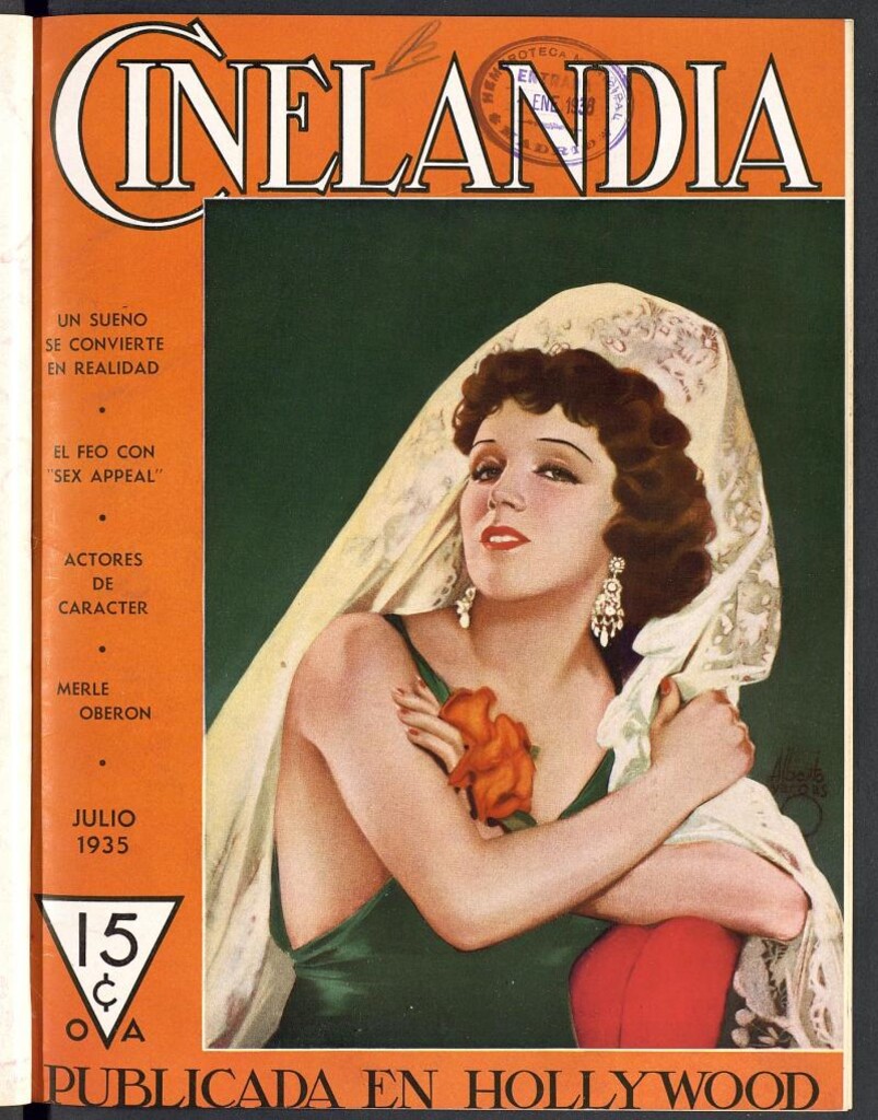 Miniatura de Cinelandia y Films : La Mejor Revista Cinematográfica. Julio 1935