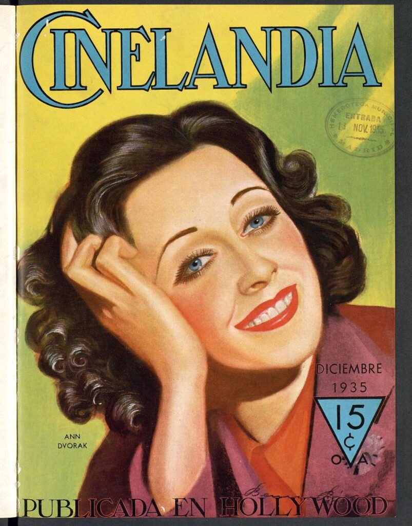 Miniatura de Cinelandia y Films : La Mejor Revista Cinematográfica. Diciembre 1935