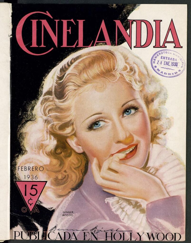 Miniatura de Cinelandia y Films : La Mejor Revista Cinematográfica. Febrero 1936