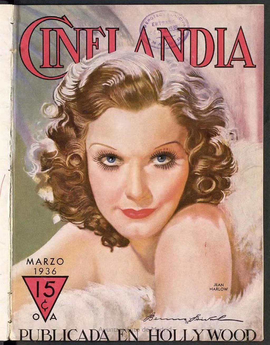 Miniatura de Cinelandia y Films : La Mejor Revista Cinematográfica. Marzo 1936