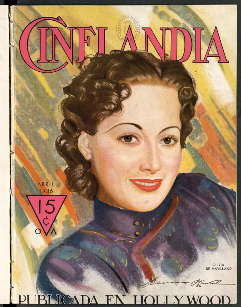 Miniatura de Cinelandia y Films : La Mejor Revista Cinematográfica. Abril 1936