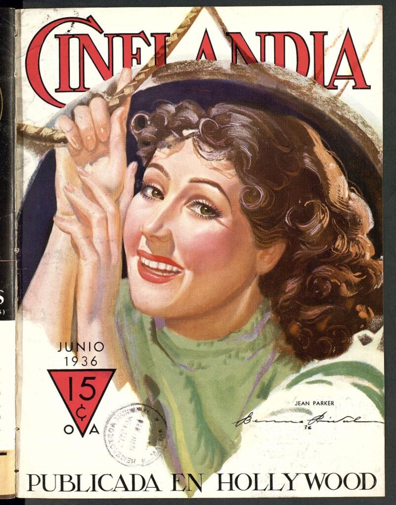 Miniatura de Cinelandia y Films : La Mejor Revista Cinematográfica. Junio 1936