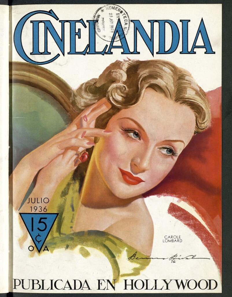 Miniatura de Cinelandia y Films : La Mejor Revista Cinematográfica. Julio 1936