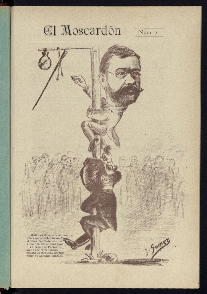 Miniatura de El Moscardón: semanario satírico ilustrado del 2 de diciembre de 1905, nº 2