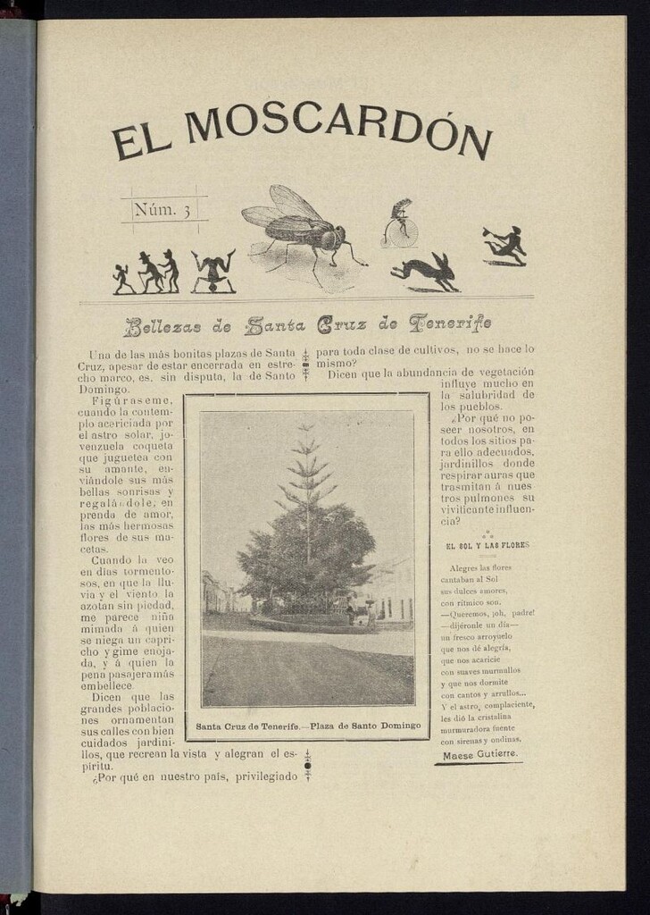 Miniatura de El Moscardón: semanario satírico ilustrado del 10 de diciembre de 1905, nº 3