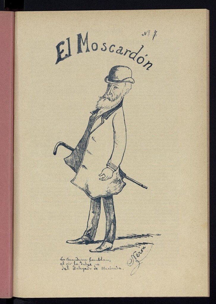 Miniatura de El Moscardón: semanario satírico ilustrado del 15 de enero de 1906, nº 7