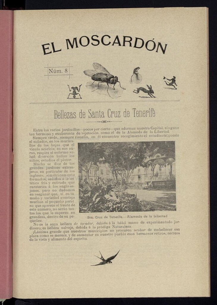 Miniatura de El Moscardón: semanario satírico ilustrado del 20 de enero de 1906, nº 8