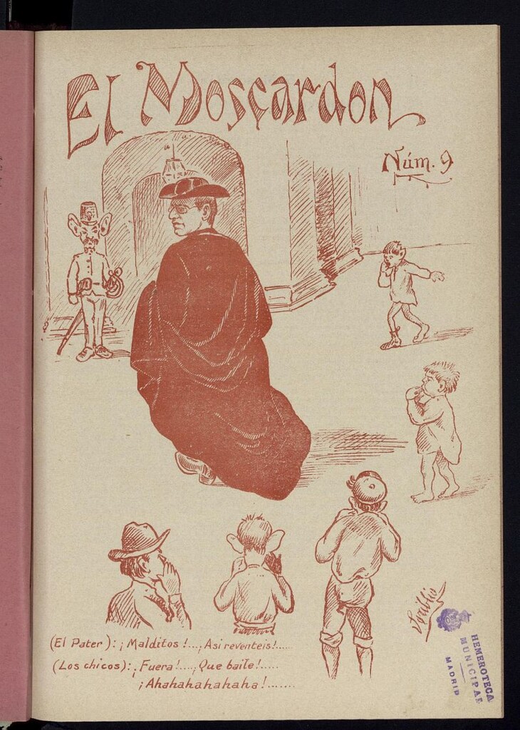 Miniatura de El Moscardón: semanario satírico ilustrado del 27 de enero de 1906, nº 9