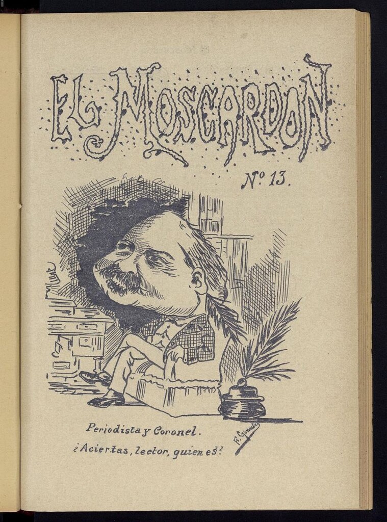 Miniatura de El Moscardón: semanario satírico ilustrado del 24 de febrero de 1906, nº 13