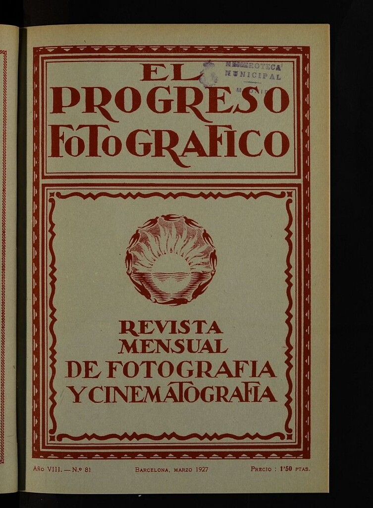 Miniatura de El Progreso Fotográfico : revista mensual ilustrada de fotografía y cinematografía de marzo de 1927, nº 81