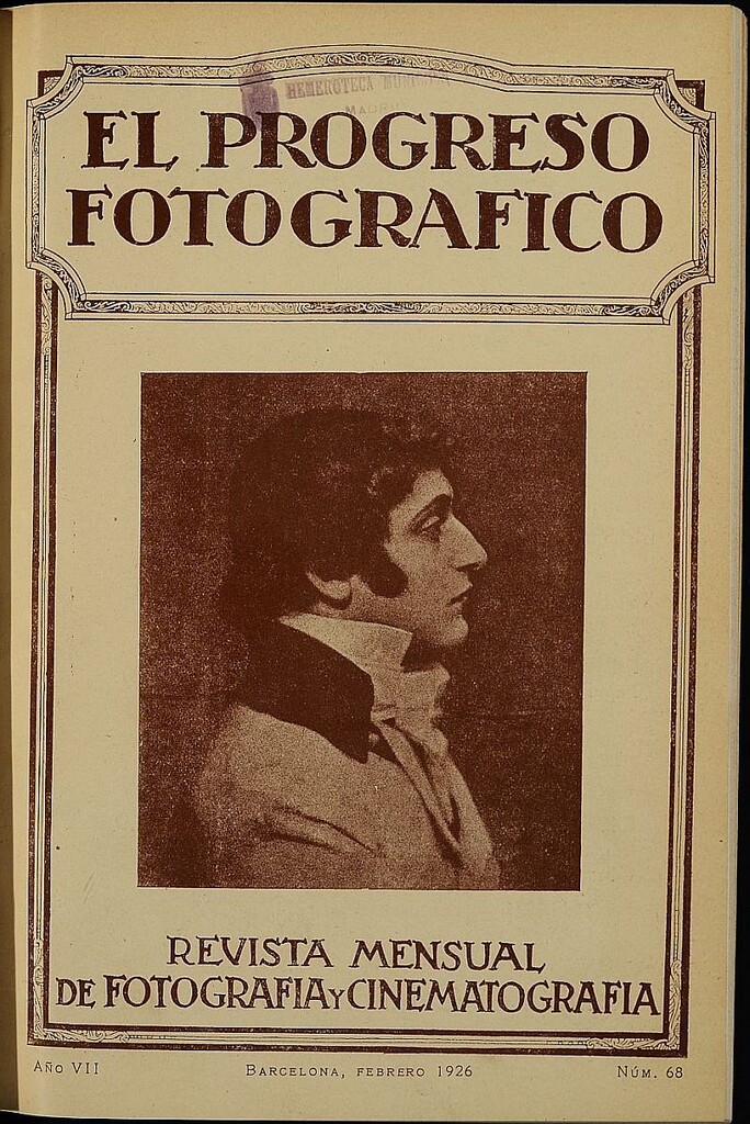 Miniatura de El Progreso Fotográfico : revista mensual ilustrada de fotografía y cinematografía de febrero de 1926, nº 68