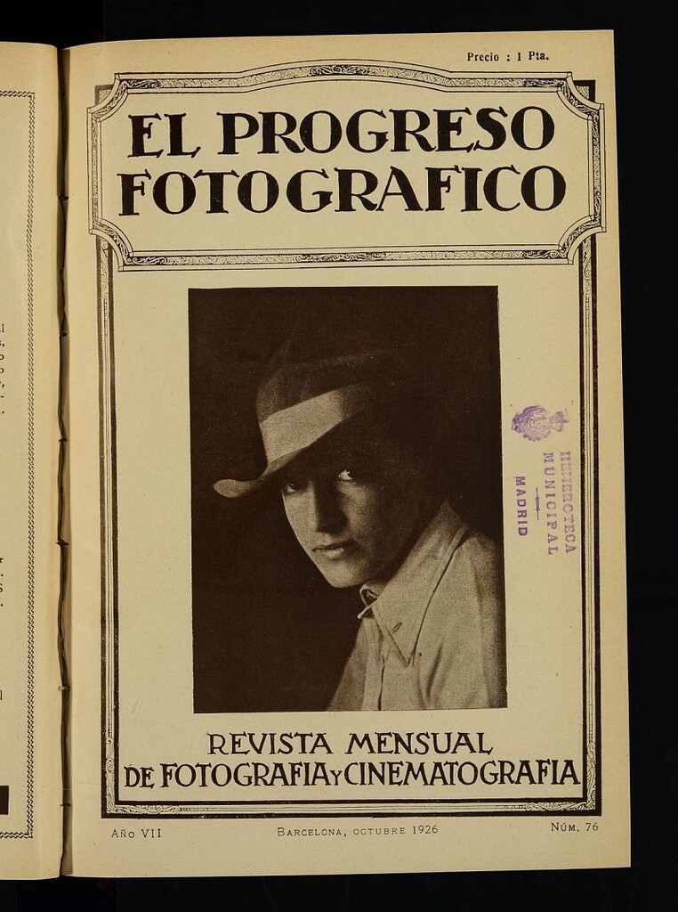 Miniatura de El Progreso Fotográfico : revista mensual ilustrada de fotografía y cinematografía de octubre de 1926, nº 76