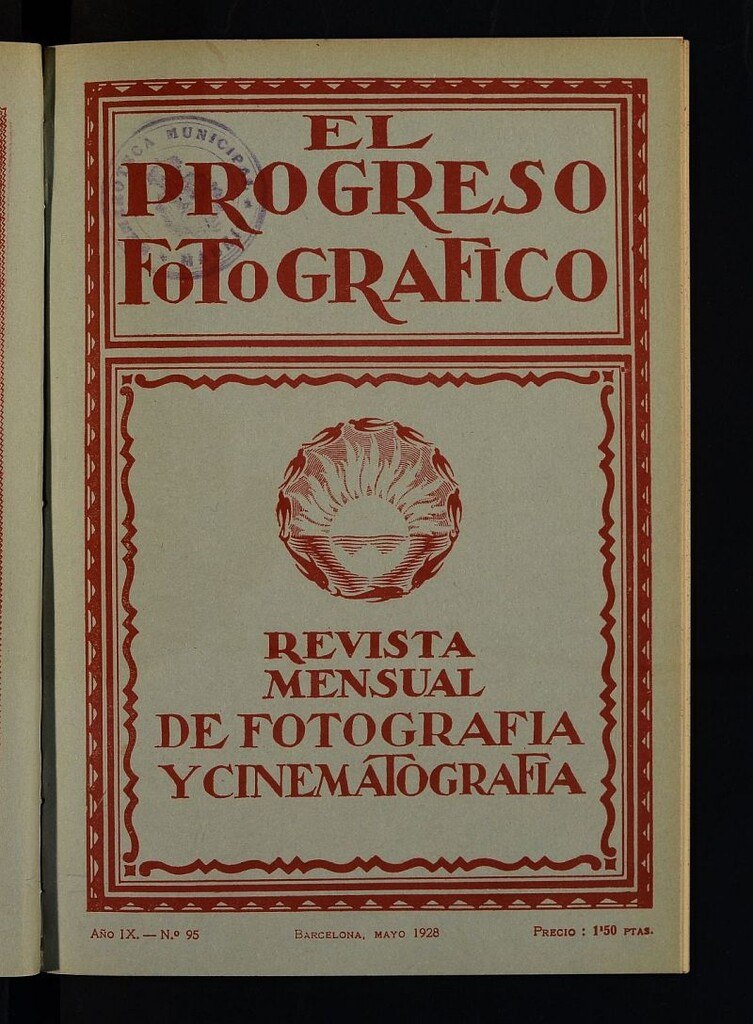 Miniatura de El Progreso Fotográfico : revista mensual ilustrada de fotografía y cinematografía de mayo de 1928, nº 95