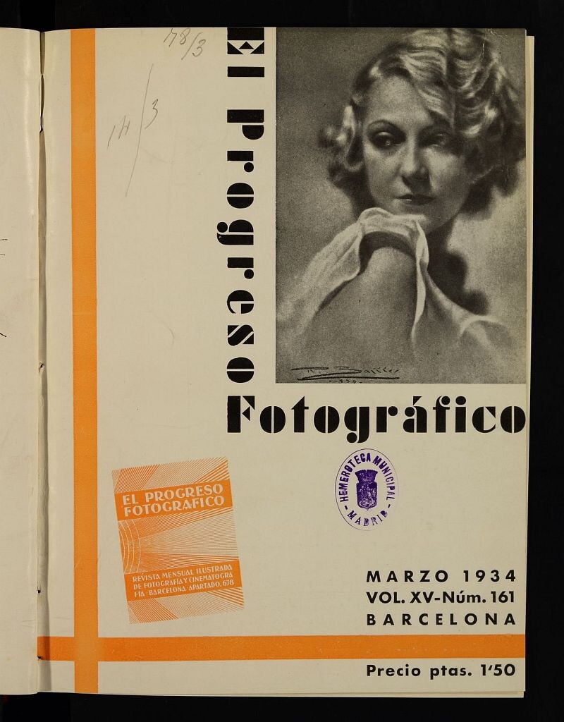 Miniatura de El Progreso Fotográfico : revista mensual ilustrada de fotografía y cinematografía. Vol. XV, marzo de 1934, nº 161