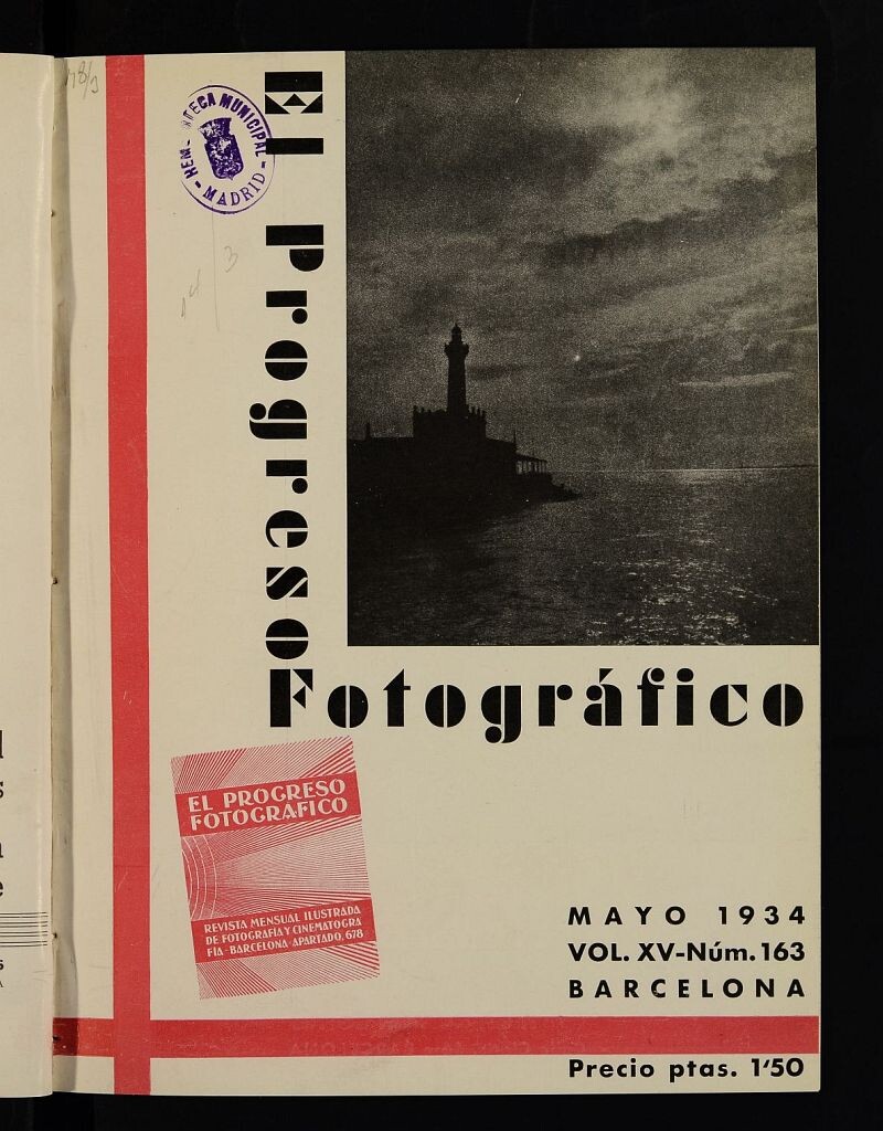 Miniatura de El Progreso Fotográfico : revista mensual ilustrada de fotografía y cinematografía. Vol. XV, mayo de 1934, nº 163