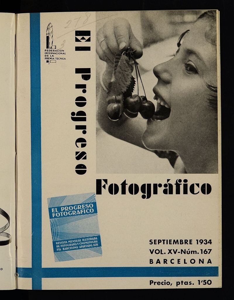 Miniatura de El Progreso Fotográfico : revista mensual ilustrada de fotografía y cinematografía. Vol.XV, septiembre de 1934, nº 167