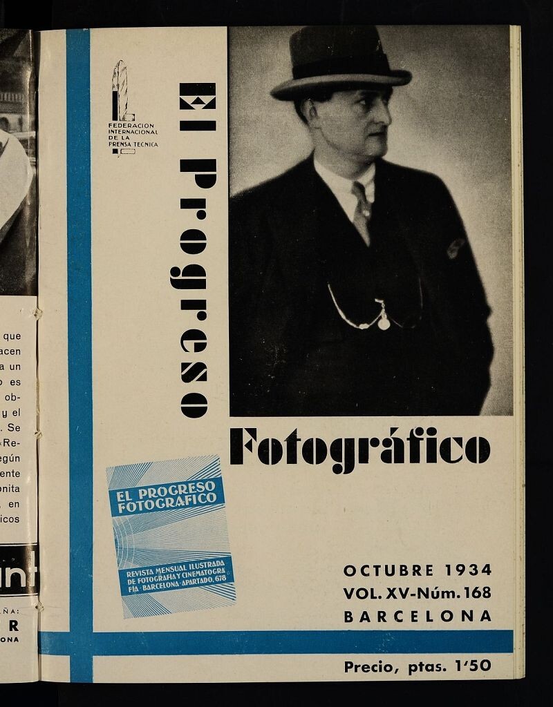 Miniatura de El Progreso Fotográfico : revista mensual ilustrada de fotografía y cinematografía. Vol.XV, octubre de 1934, nº 168