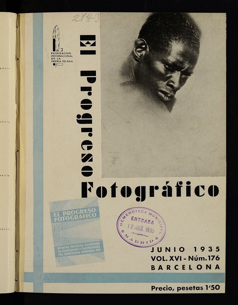 Miniatura de El Progreso Fotográfico : revista mensual ilustrada de fotografía y cinematografía. Vol. XVI, junio de 1935, nº 176
