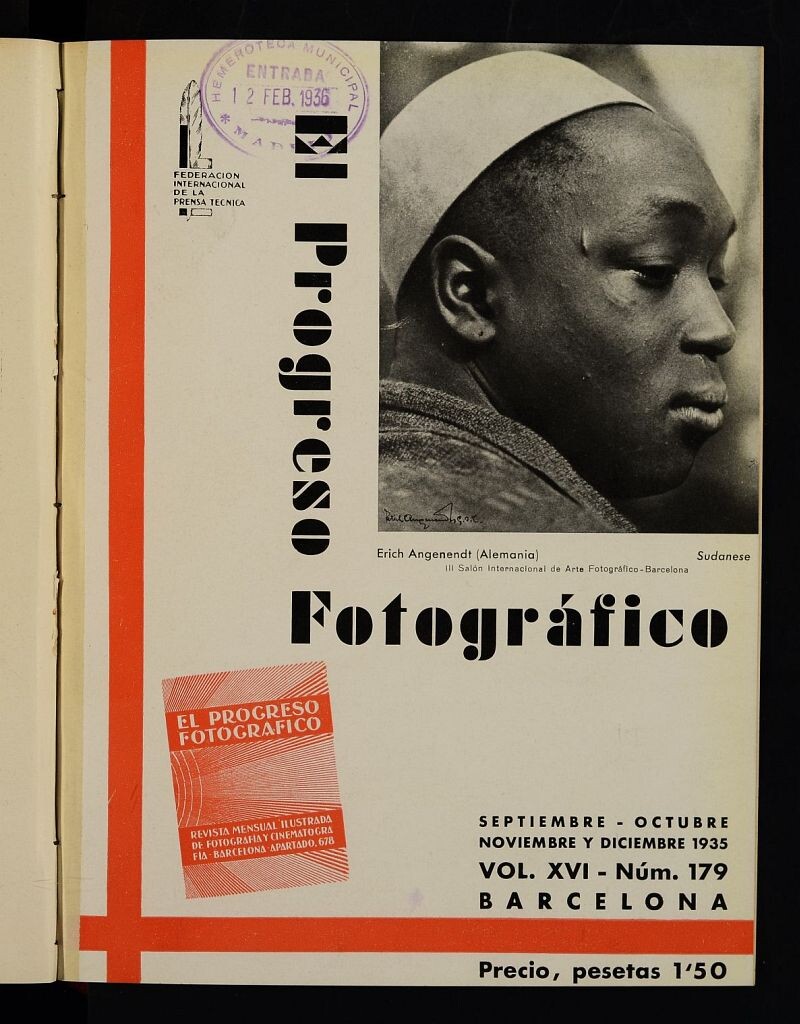 Miniatura de El Progreso Fotográfico : revista mensual ilustrada de fotografía y cinematografía. Vol. XVI, septiembre,octubre, noviembre y diciembre de 1935, nº 179